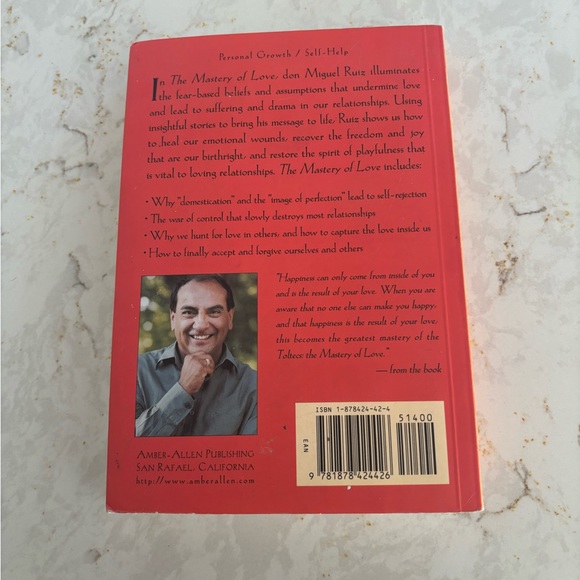 The Mastery of Love by Don Miguel Ruiz… great read! - Picture 3 of 3